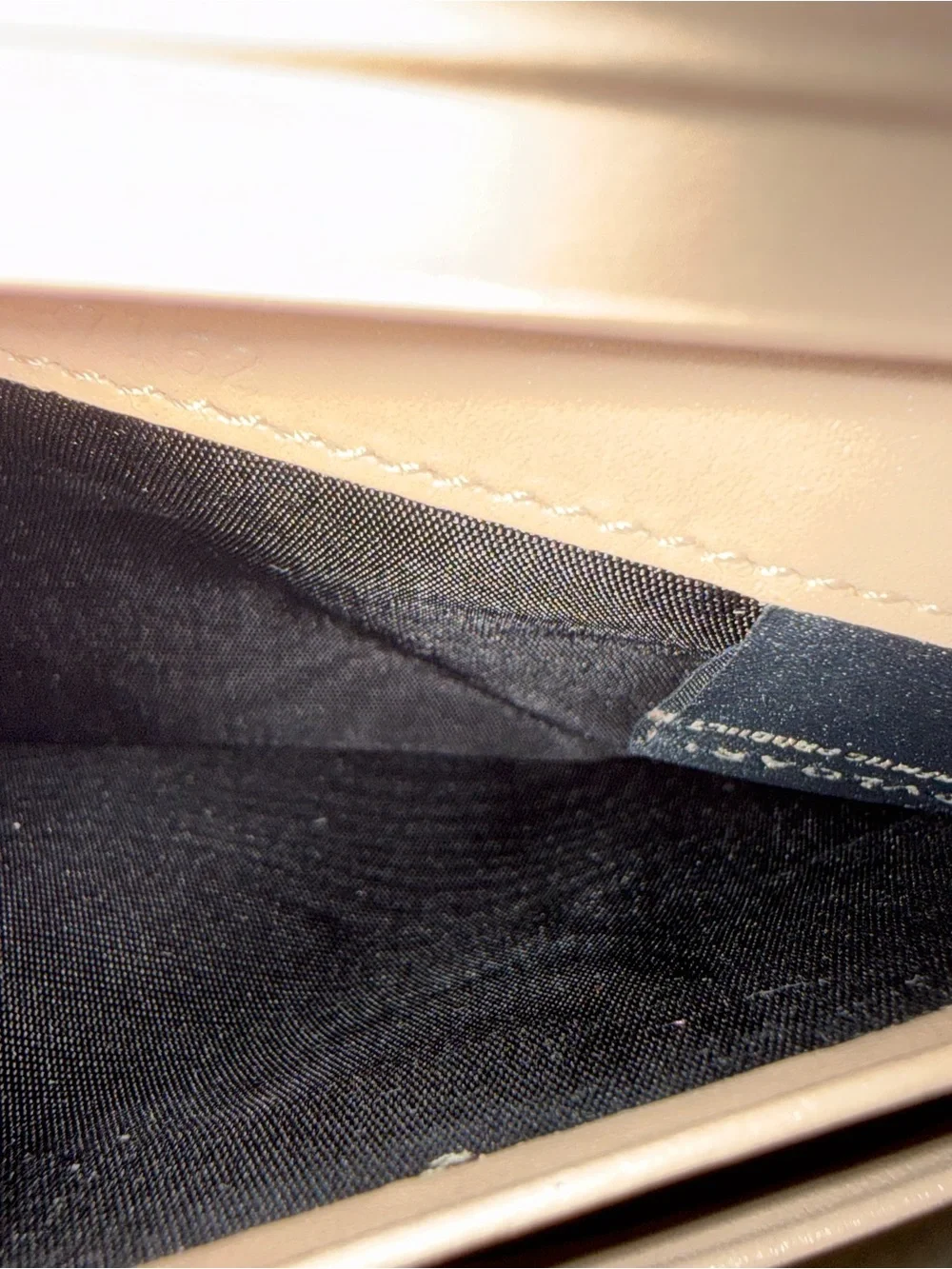Bulgari Taupe Grained Leather Long Wallet for Men